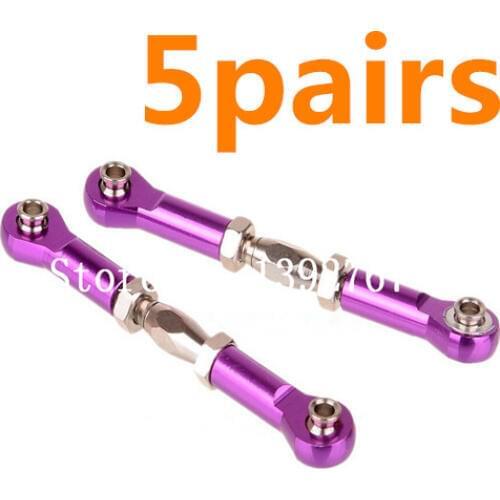 Wholesale 5Pairs/Lot 166017 06048 HSP Upgrade Parts Alum. Front/rear &Servo Link Hi Speed For 1/10 Off Road Buggy BackWash 94166