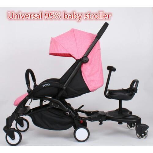 Universal Stroller Accessories Pedal Twins stroller Standing Plate Rider Buggy Board Sibling Board Second Child Artifact Traile