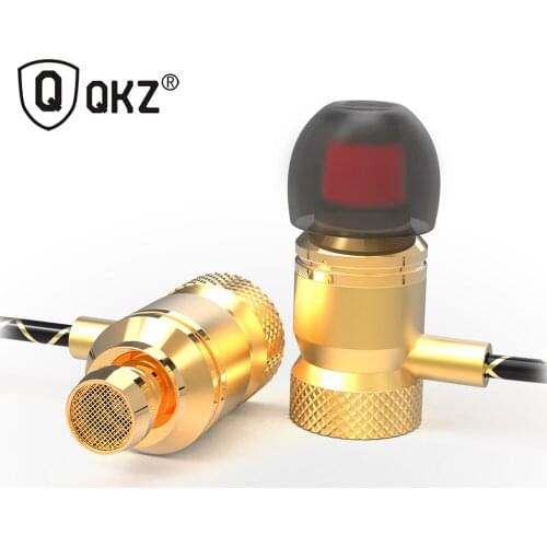 QKZ X5 Metal Earphones In-Ear heavy Bass Headset DJ Music Earphone HIFI Headset 3.5mm Wired Earbuds for Mobile Phone