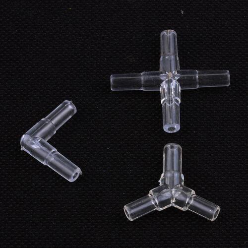 10 pcs/lot 2/3/4 Ways Air Pump Transparent Control Valve Air Pipe Tube For Aquarium Fish Tank Air Pump Connector