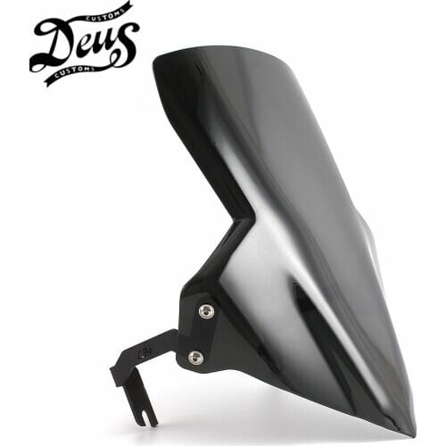 For 2014-2018 Honda CB650F CB650FA 2015 -2017 Motorcycle Windshield Windscreen Racing Flyscreen Protector with Mount Bracket