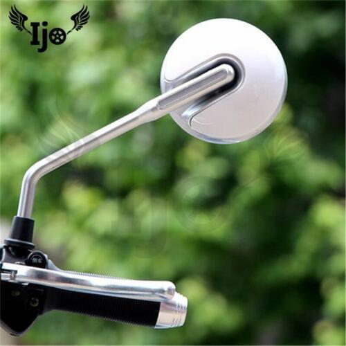 Motorcycle rearview mirror modified Metal colors available for kawasaki honda suzuki yamaha Ducati motorbike Reflector mirror