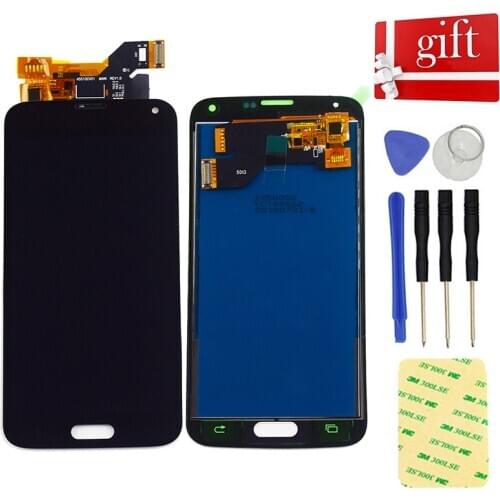 For Samsung Galaxy S5 i9600 G900 G900A G900T G900I LCD Display Screen Module LCD Touch Screen Digitizer Panel Sensor Assembly