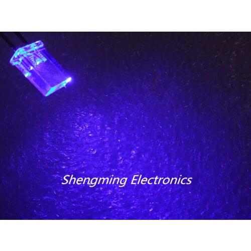 1000PCS 2x5x7 Blue Color Led 3.0~3.2V 120deg 2*5*7 MM water clear