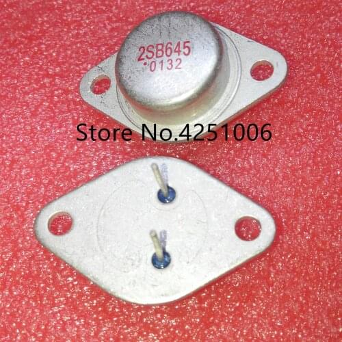 5 Pieces 2SB645 PNP TO-3 Power Transistor Iron Cap