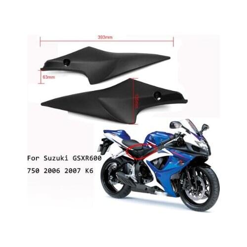 Motorcycle Accessories Tank Side Cover Panels Fairing Guard For Suzuki GSXR 600 750 GSXR600 GSXR750 GSX-R600 2006 2007 06 07 K6