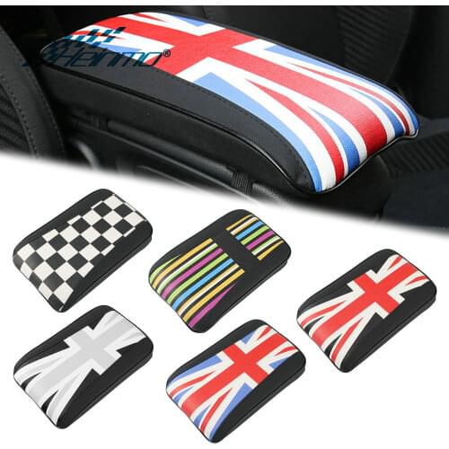 Auto Hand Rest Pad Central Armrest Storage Box Cover Protective Mat Cushion Accessories For Mini Cooper F54 F55 F56 F60 R55 R56