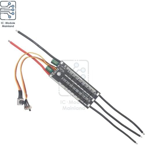 DC6-24V 1000W BLDC 3 Phase DC Brushless Motor Driver Hallless Board + Switch + Potentiometer Support PLC 0-5V Control Board