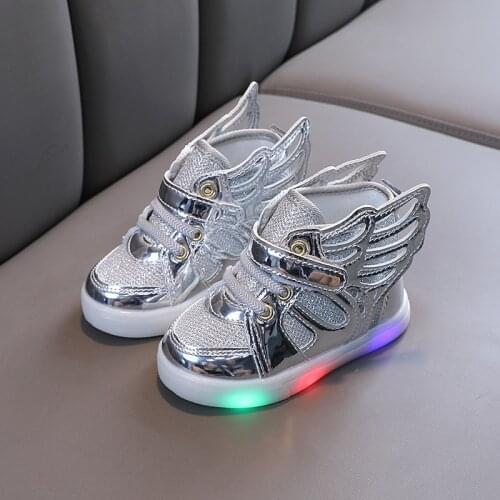 2021 Size 21-30 Kids Luminous Shoes Children Casual Shoes Illuminated Sneakers for Boys Waterproof Sneakers Baby Toddler Shoes