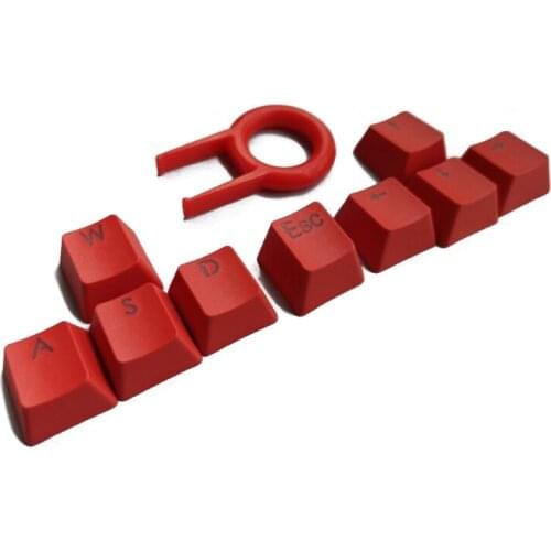 YYDS 9 Keys PBT Backlit Keycaps WASD/ESC/Direction Cherry MX Keycaps With Key Puller For MX Switches Backlit Mechanical