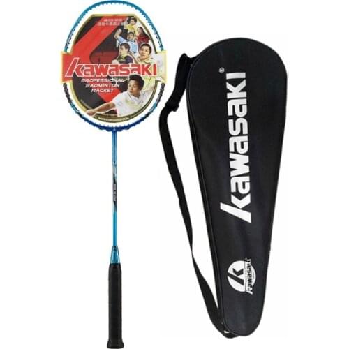 Kawasaki Pro Badminton Rackets Set Ultra light Badminton Racquet Training Exercise