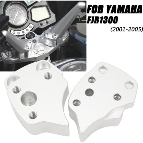 For Yamaha FJR1300 FJR1300 FJR1300 2001-2005 Motorcycle Handlebar Riser Spacer Kit Handle Bar Riser Mount Clamp