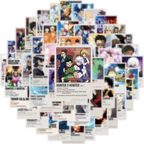 10/30/50PCS Mix Anime Demon Slayer Jujutsu Kaisen Sticker Bike Travel Luggage Laptop Classic Cartoon Sticker Decals for Kid Gift