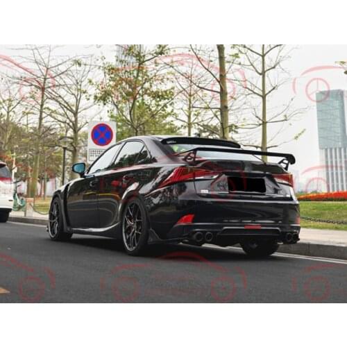 Suitable for Lexus IS300 carbon fiber, rear lip, spoiler with lamp, small enclosure, diffuser, body kit, auto parts