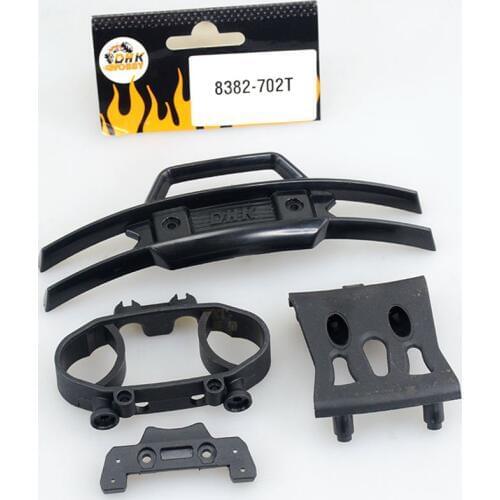 RC DHK HOBBY 8382-702T Bumper upper suspension arm mount front rear for for RC cars Megatron 8E (8382) Zombie 8E (8384)