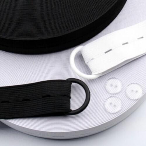 1.5-3CM Adjustable Elastic Band with WITH HOLE FOR Pregnant Women Belt Waistband Elasticity SEWING ACCESSORIES