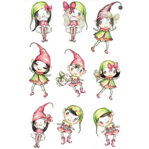 Cartoon Villain Transparent Silicone Rubber Stamp And Metal Die Sheet Cling Scrapbooking DIY Cute Pattern Photo Album Stamp