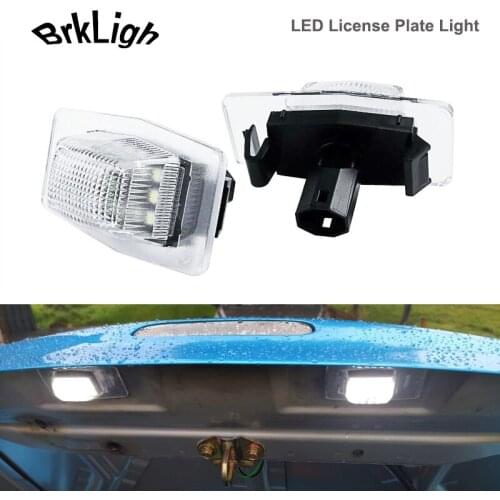 2Pcs Canbus LED Number License Plate Light Lamp Car Accessories For Mazda 323 MPV Protege Tribute Miata MX-5 Ford Escape Mercury