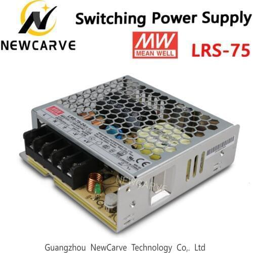 LRS-75 Original Taiwan Meanwell 75W Switching Power Supply MW 5V 12V 15V 24V 36V 48V NEWCAEVE