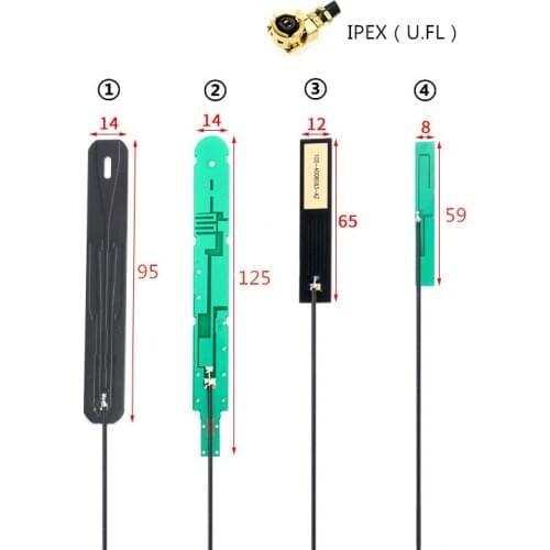 U.FL 4G Antenna IPEX PCB Antenna 12CM RG1.13 700-2700MHZ 8dbi IPEX internal Antenna for SIM7600JC-H SIM7600E SIM7600G SIM7600G-H
