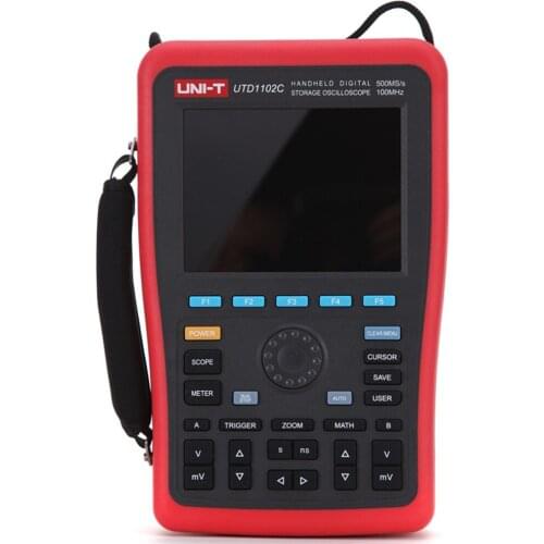 UNI-T UTD1102C handheld digital storage oscilloscope screen digital storage oscilloscope handheld scope