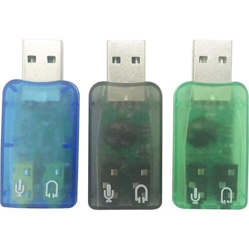 USB Audio Adapter,3.5mm Headphone and Microphone Jacks External Stereo Sound Card Plug and Play for Windows,Mac,PC,Mac