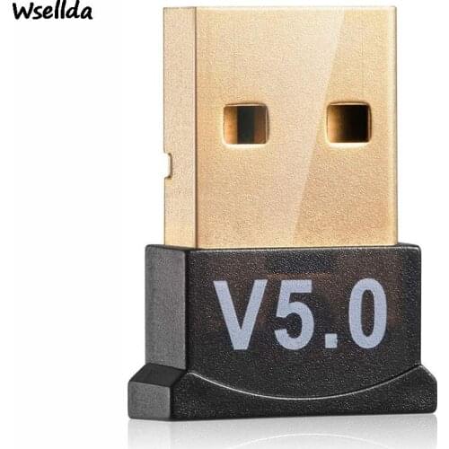 USB Wireless Bluetooth 5.0 Receiver Adapter Audio Dongle Sender Transmitter For PC Headset, Printer, Speaker, PS4/ Xbox