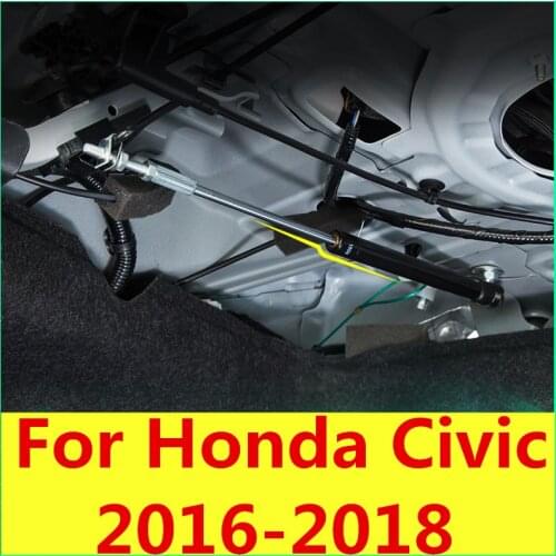 The trunk hydraulic rod tail box automatically pops up the spring support rod button For Honda Civic 2016-2018 10th Gen Sedan
