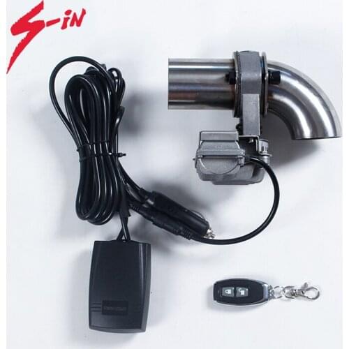 2.0inch Electric Exhaust Cutout Valve Modified Parts Flanged Valve Electrical Valve Remote Control Valve Vehicle Check Valve