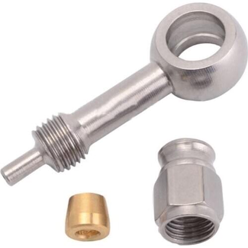 2021 New AN3 10mm Stainless Steel Brake Hose Fitting Ends Adapter for Car Auto Motorcycle