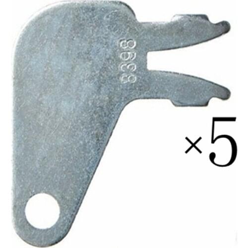 5) For Caterpillar Master Disconnect Key 8398 8H5306 CAT 313B 313D 313D2 313