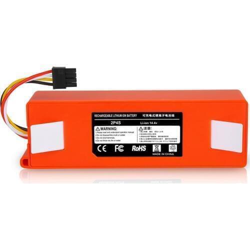 1pcs 6500mAh 14.4V 6.5Ah li-ion Battery Vacuum Cleaner accessories for xiaomi mi robot Robotics cleaner roborock S50 S51 T4 T6