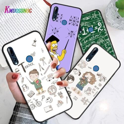 Cute Profession Teacher Cover For Honor 30i 10i 10X 9X 8X MAX 20 10 9 8 8A 8C 8S Prime 7A Pro Lite Phone Case