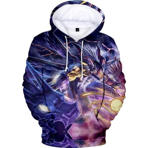 Childrens Hoodies 3D Digimon Adventure Hoodies Sweatshirts Men/Women Fashion Sweatshirt Boys/girls Streetwear Harajuku Hoody