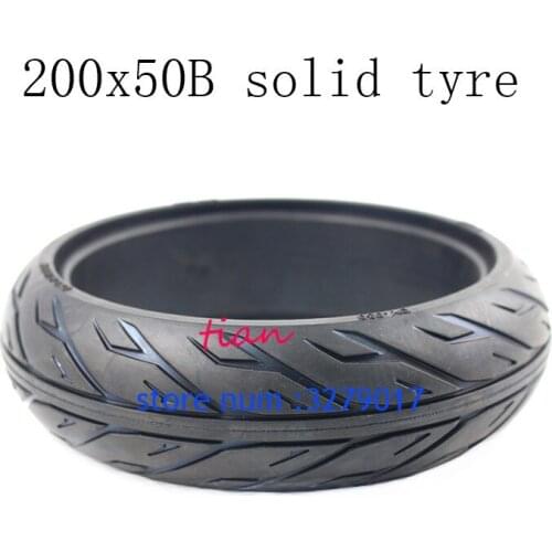 Hot sale High Reputation 200x50 Solid tyre fit Hoverboard Wheel Electric Self Balancing Hoverboard Scooter motorcycle tires