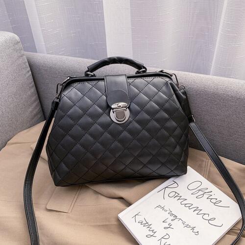 Plaid Women Messenger Bag Large Capacity Ms. Shoulder Bag New Female Handbag Girl Party Bag Shopper Bags 2019 Brand Discount