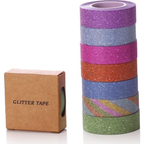 15MMx10Mx14pcs tapes gold stamp Dividing Stickers border masking adhesive paper washi tape DIY Scrapbooking Hand account