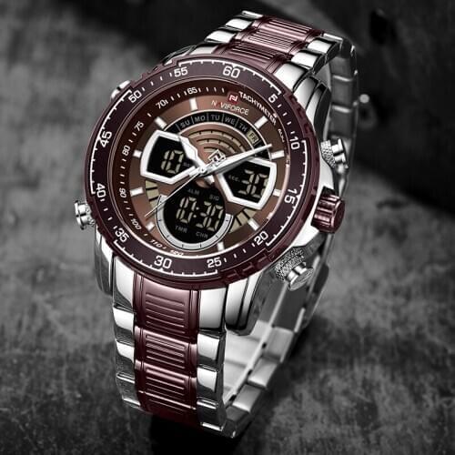 NAVIFORCE New Watch Men Fashion Sport Quartz Clock Brand Mens Watches Luxury Military Waterproof Wristwatch Relogio Masculino