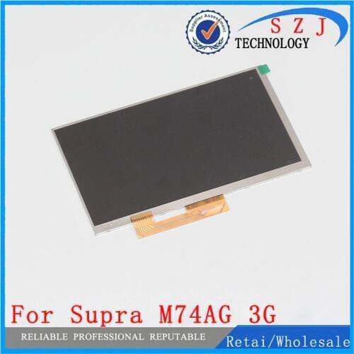 New 7'' inch LCD Display Matrix For Supra M74AG 3G TABLET LCD Screen Panel Lens Frame Module replacement Free Shipping