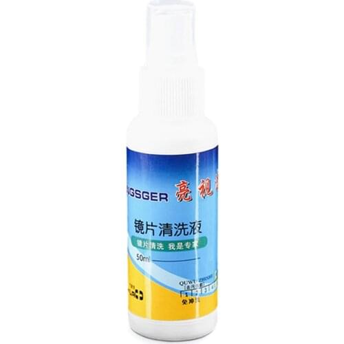 50ml Glasses Len Cleaner Wipe Nursing Liquid Phone Screen Sunglasses Cleaning Anti Fog Misting Dust Multifunction Cleaning Spray