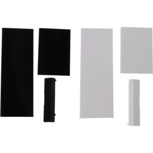 Replacement Memeory Card Door Slot Cover Lid 3 Parts Door Covers for Nintendo Nintend Wii Console 50LA