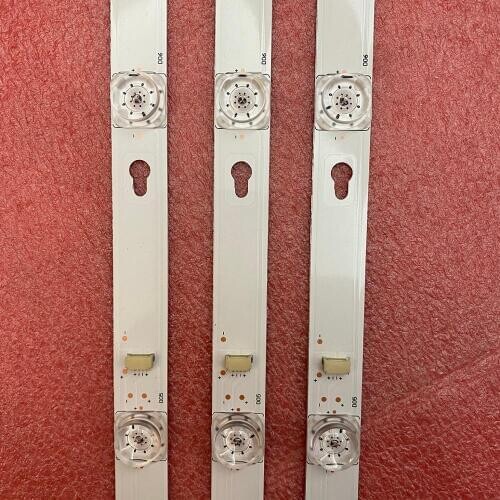 3 PCS LED Backlight Strip for Thomson 43UC6306 43UC6406 TCL 43S303 43S305 43DP608 D43A810 TOT_43D2900_3X8 OEM43LB06_LED3030F2.1