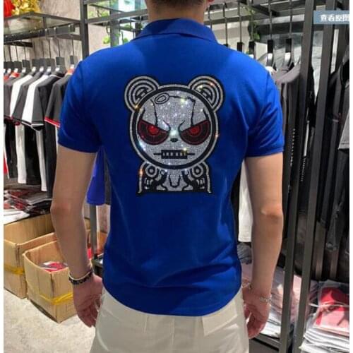 High Quality Polo Diamond stone brand Polo Shirt Casual Polo Shirts mens short sleeve polo shirt New Arrival tops