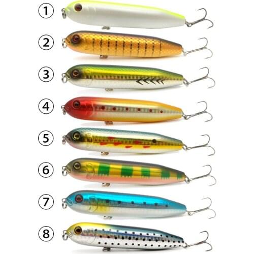 WATERBOY Fat Dog Walking Pencil Swim Bait 10cm19g Floating Topwater Trout Redfish Artificial Hard Lure Saltwater Fishing Tackle