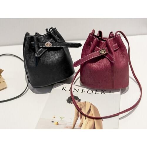 Women Shoulder Bag Crossbody Bag For Messenger bag Women Bags Large Capacity PU Leather Bag Bucket Bag Handbag bolsos mujer 2020