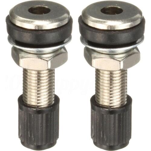 2PCS 33MM Car Motorcycle Bike Tyre Valve With Dust Cap For Moto Wheel Tubeless Tire Accessories