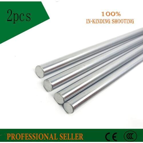 2pc 6mm and 8mm 6x100 6x200 8x100 8x200 linear shaft 3d printer Cylinder Liner Rail Linear Shaft axis cnc parts