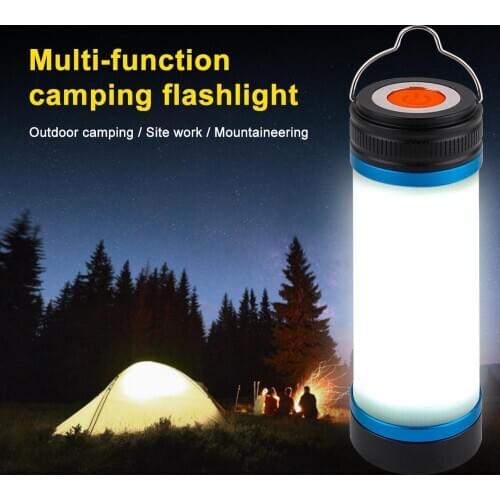 3W LED Flashlight 5 Lighting Modes Torch Zoomable Camping Flashlamp USB Charging Lantern Waterproof Working Light Ultra Bright