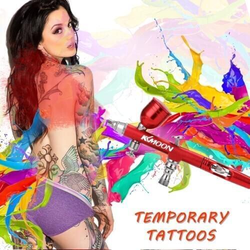 Airbrush with 0.25mm/0.3mm/0.8mm Nozzle Dual Action Airbrush Air Kit Spray Gun Set For Makeup Nail Paint Art Air Brush 2021 New