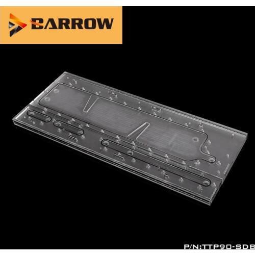 Barrow TTP90-SDB,Waterway Boards For Thermaltak Core P90TG Case,For Intel CPU Water Block & Single/Double GPU/Pumps Building